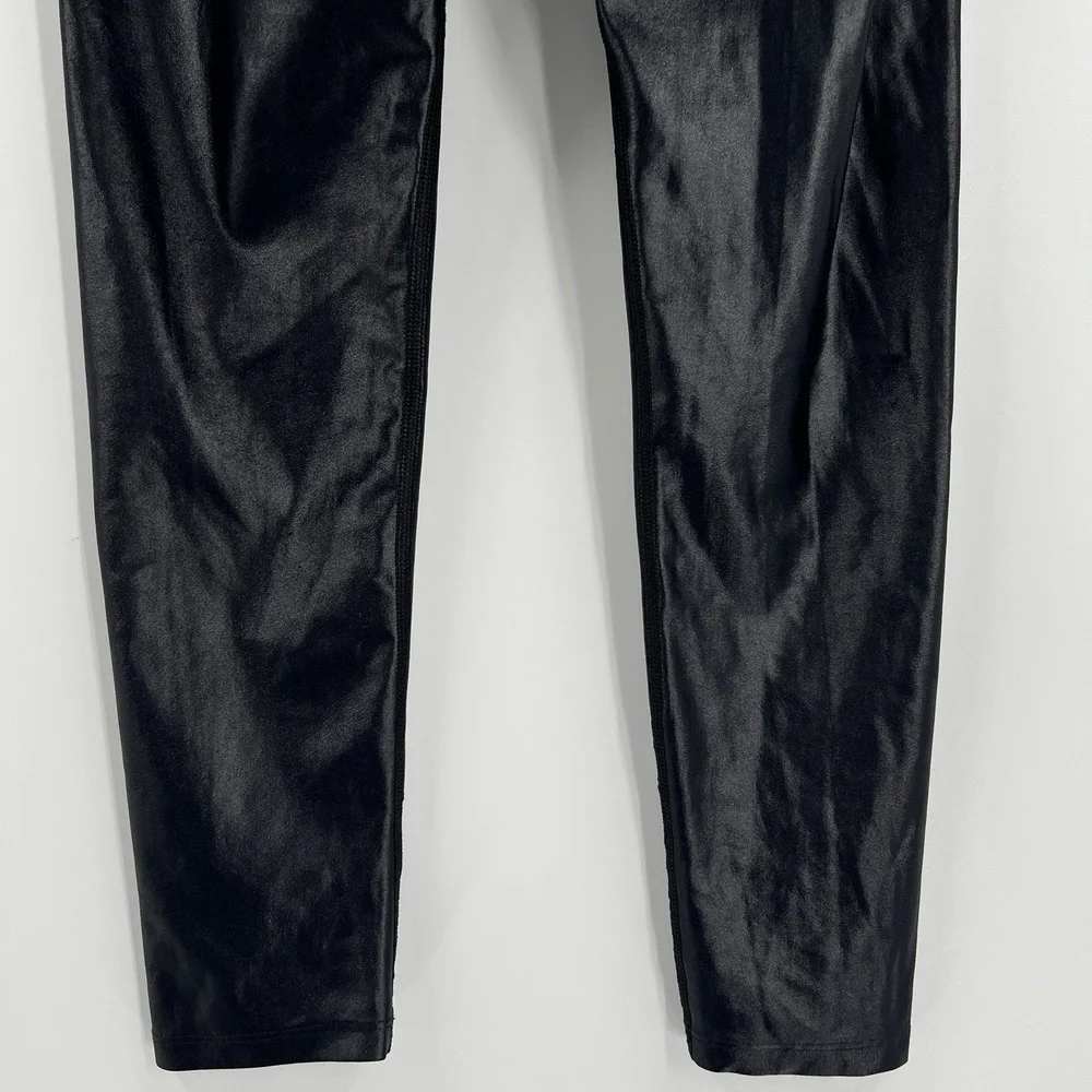 Carbon 38 Women's Size Small Takara Shine High Rise Waisted 7/8 Leggings‎ Black